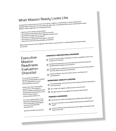 Executive Mission Readiness Evaluation Checklist
